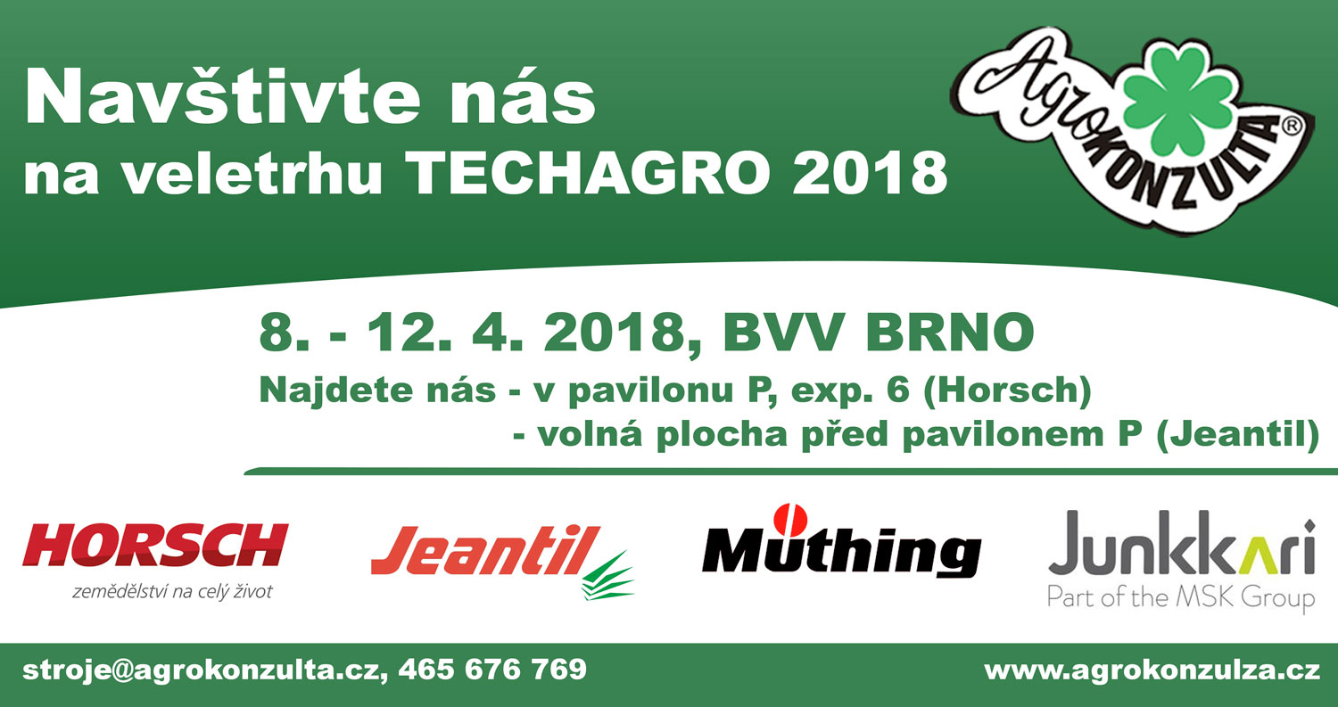 TECHAGRO 2018 - pozvánka
